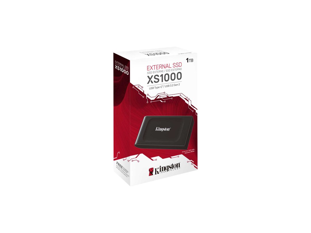SSD KINGSTON XS1000 1000GB/eksterni/USB 3.2/crna - Slika 2